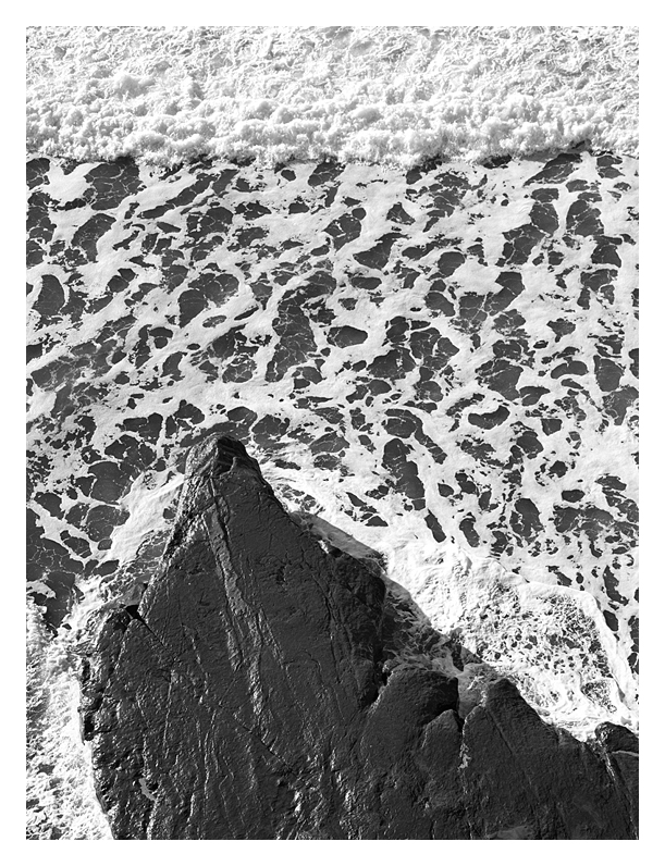 Surf Patterns, San Mateo County Coast, California, 1994